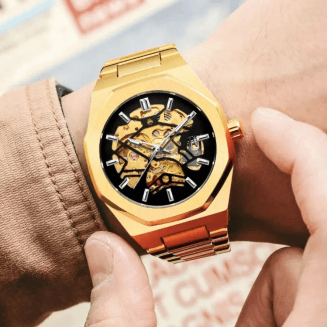 Automatic Onyx Gold